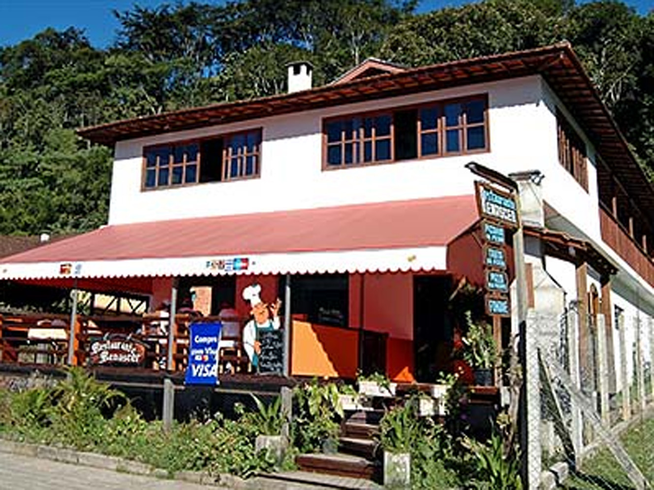 Restaurante - Pousada Sol Nascente - Visconde de Mauá - RJ